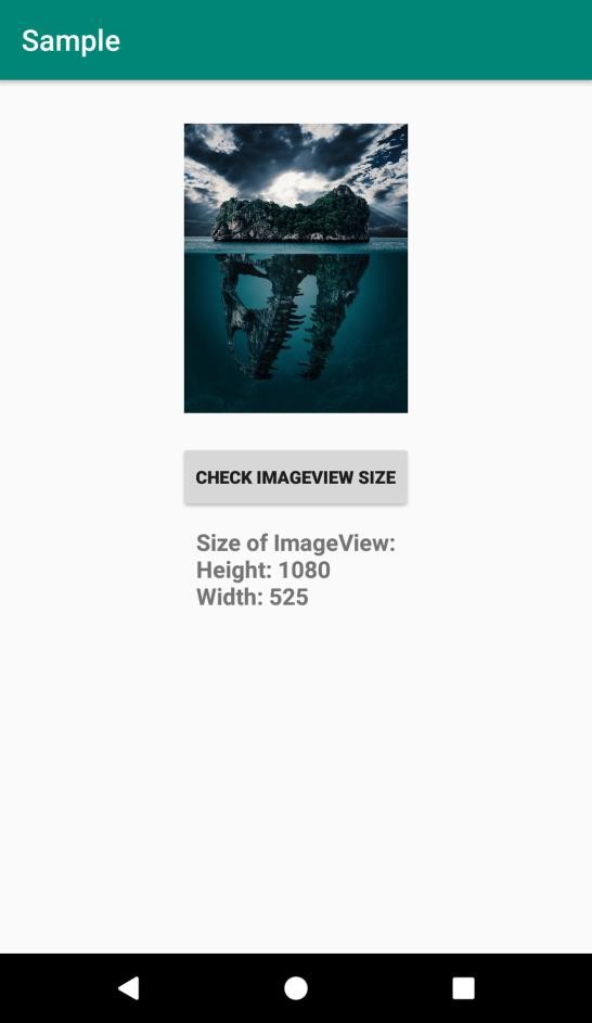 AndroidでImageViewの幅と高さを取得する方法【サンプルコード付き】