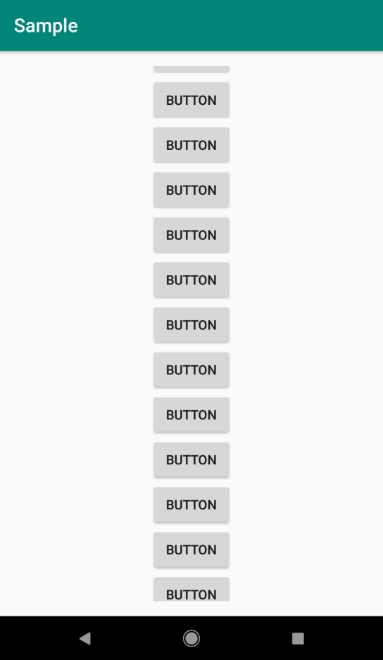 【Android】ScrollViewでスクロールバーを実装・カスタマイズする方法