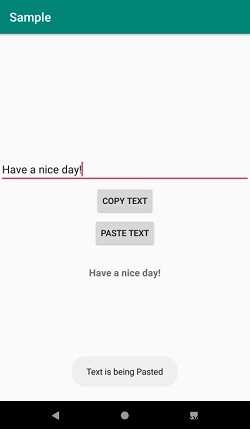 【Android】アプリ内でテキストをプログラム的にコピー(Ctrl+C相当)する方法