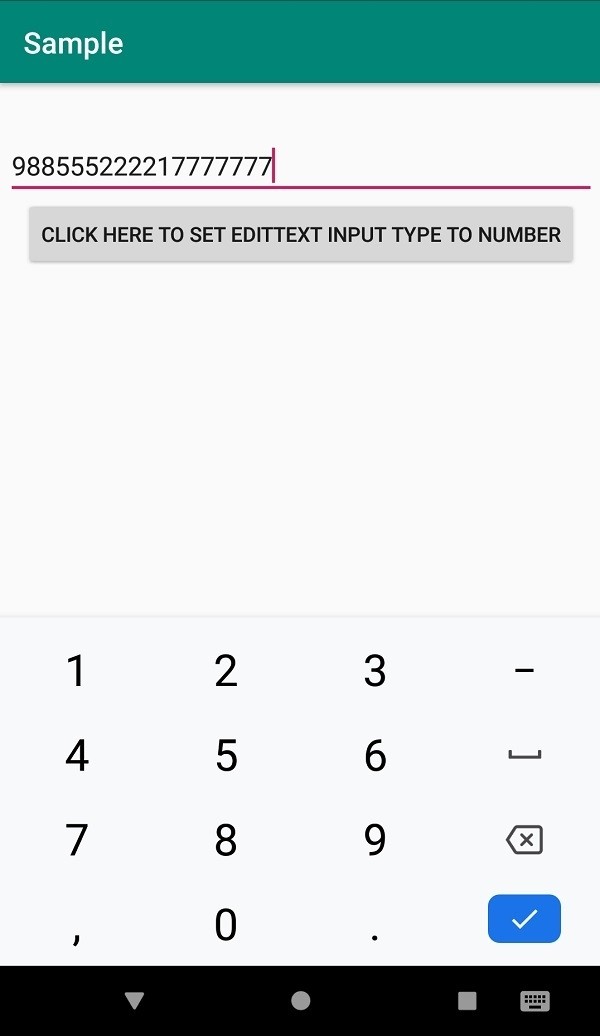 【Android】EditTextの入力タイプ(inputType)をプログラムから動的に設定する方法