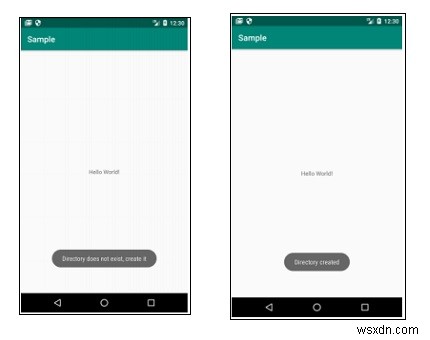 Androidでプログラムからディレクトリを作成する方法をステップ解説