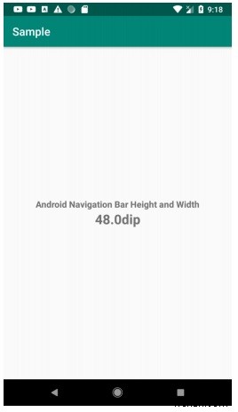 【Android】プログラムでナビゲーションバーの高さと幅を取得する方法