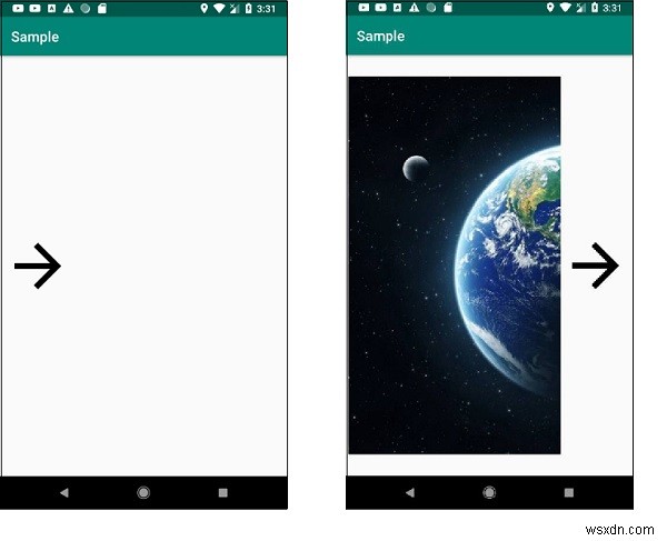 【Android】SlidingDrawerを画面左側からスライド表示させる方法
