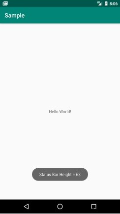 Androidでステータスバーの高さを取得する方法を徹底解説