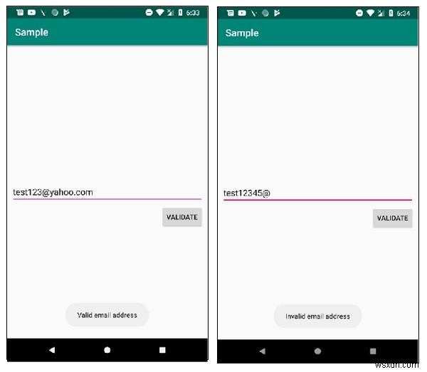 【Android】メールアドレスを検証する方法を解説！正規表現を使ったバリデーション実装の手順