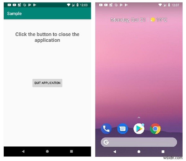 【Android】プログラムでアプリケーションを終了する方法｜finish()とSystem.exit(0)の使い方