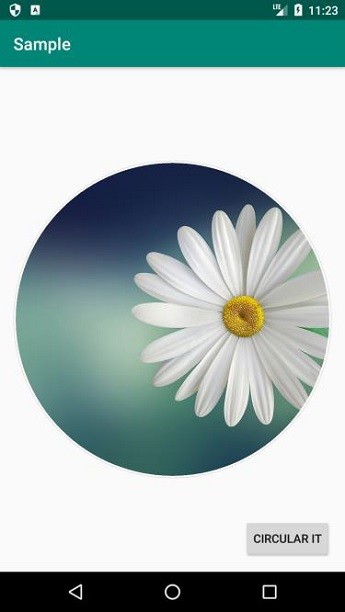 Androidで円形のImageViewに影と境界線を追加する方法【コード例付き】