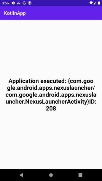 Kotlinを使ってAndroidで現在実行中のアプリケーションをプログラム的に取得する方法