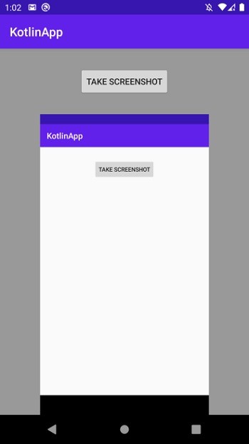 KotlinでAndroidアプリのスクリーンショットをプログラム的に撮影する方法