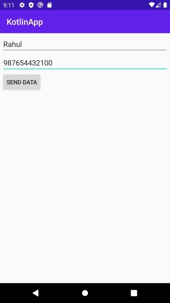 【Kotlin】Bundleを使ってAndroidのアクティビティ間でデータを受け渡す方法