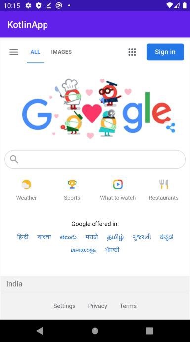 【Android】WebViewでURL読み込み中にプログレスバー(進行状況)を表示する方法