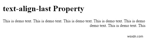 CSSでテキストの最終行を揃える方法｜text-align-lastプロパティの使い方