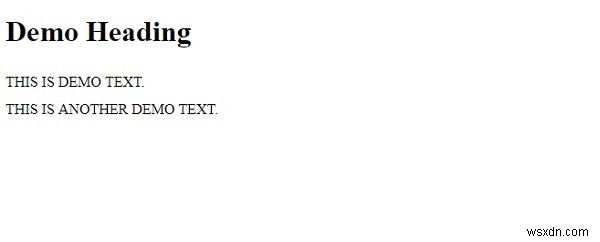 CSSのtext-transformプロパティでテキストを変換する方法
