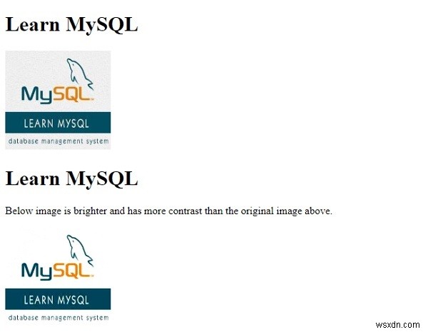 CSS3のfilterプロパティで画像のコントラストを調整する方法