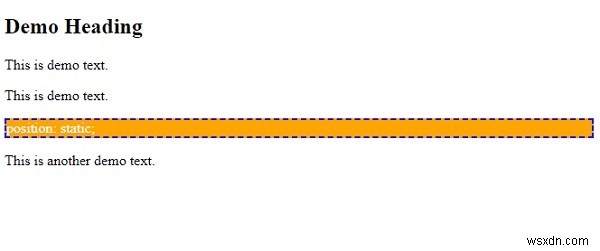 CSSのposition: static(静的ポジショニング)とは?基本と使い方を解説