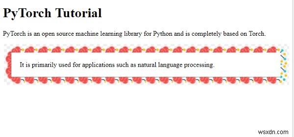 CSS3のborder-imageプロパティでボーダー画像を追加する方法