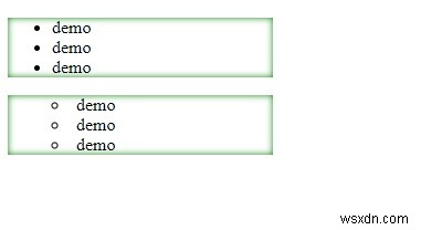 CSSのlist-style-positionプロパティでリストマーカーの位置を変更する方法