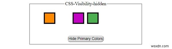 CSSのvisibilityプロパティで要素の表示・非表示を制御する方法