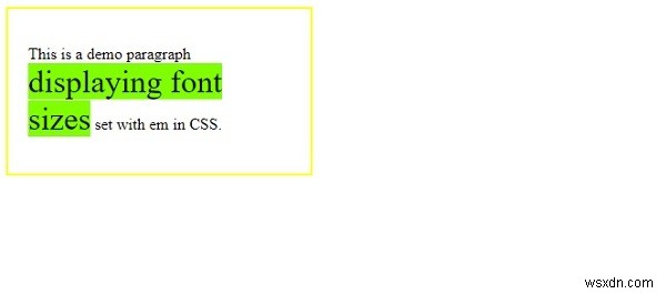 CSSのem単位でフォントサイズを設定する方法