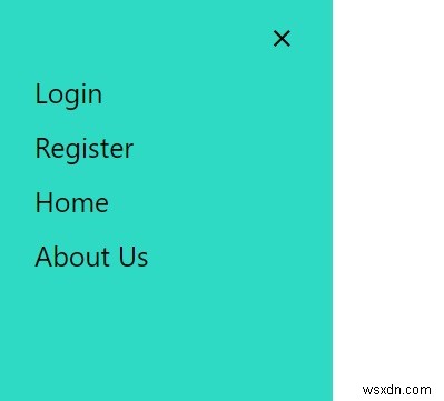 CSSで作る!アニメーション付きの開閉可能なサイドナビゲーションメニューの実装方法
