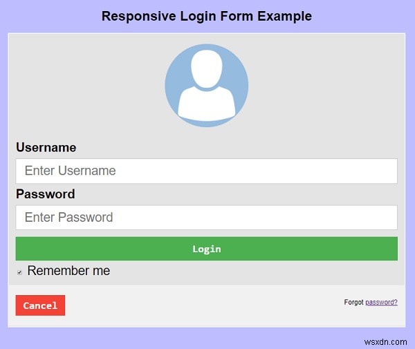 CSSで作るレスポンシブ対応ログインフォームの実装方法【サンプルコード付き】