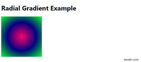 CSS3で放射状グラデーションを作成する方法