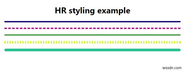 CSSでhr要素（水平線）のスタイルを設定する方法をわかりやすく解説