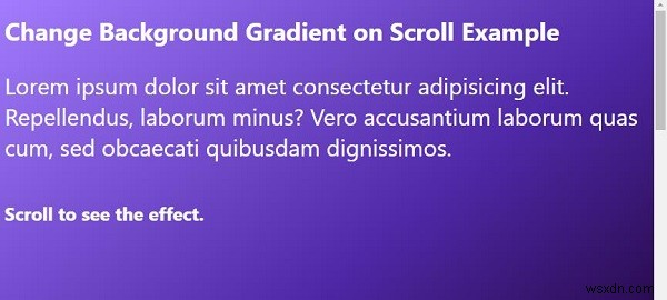 CSSでスクロールに連動して変化するグラデーション背景を実装する方法