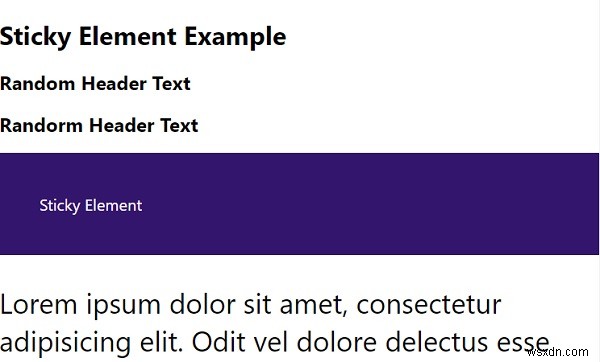 CSSでスティッキー要素を作成する方法｜position: stickyの使い方を解説