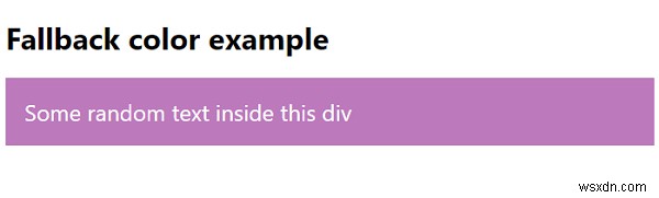 CSSでフォールバックカラー（代替色）を宣言する方法