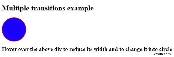 CSS3のtransitionプロパティで複数のトランジションを同時に実行する方法
