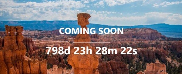 CSSとJavaScriptで近日公開（Coming Soon）ページを作成する方法