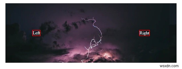 CSS Flexboxを使ってコンテナ内の要素を左右に配置する方法