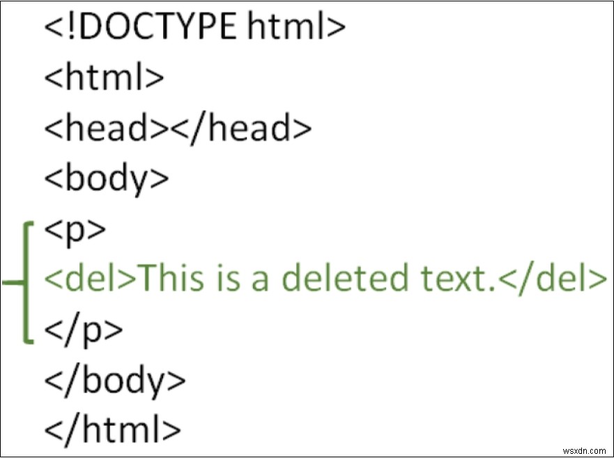 HTMLで削除されたテキストを表す方法｜delタグの使い方と実例付き解説