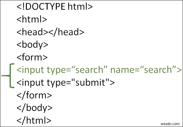 HTMLのsearch入力タイプの使い方をわかりやすく解説