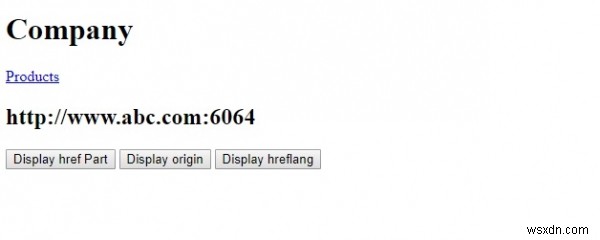 HTML DOM アンカーの origin プロパティの使い方とサンプルコード