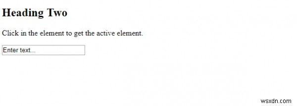 HTML DOMのactiveElementプロパティとは?使い方とサンプルコードを解説