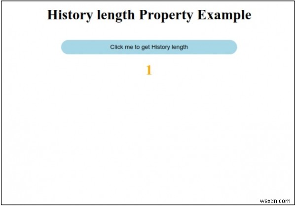 HTML DOM History lengthプロパティの使い方とサンプルコード解説