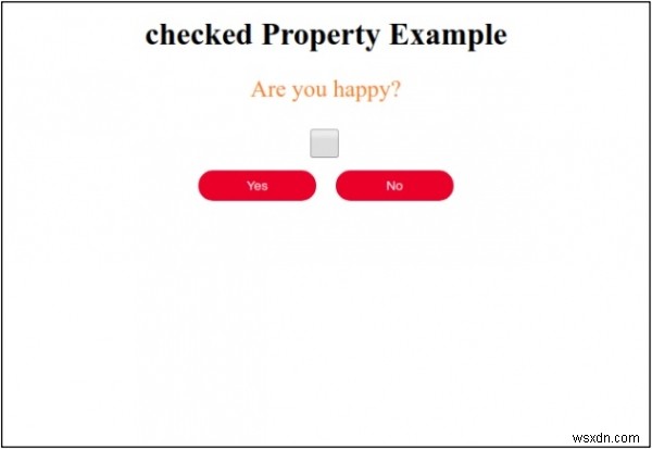 HTML DOM 入力チェックボックスの checked プロパティの使い方を解説