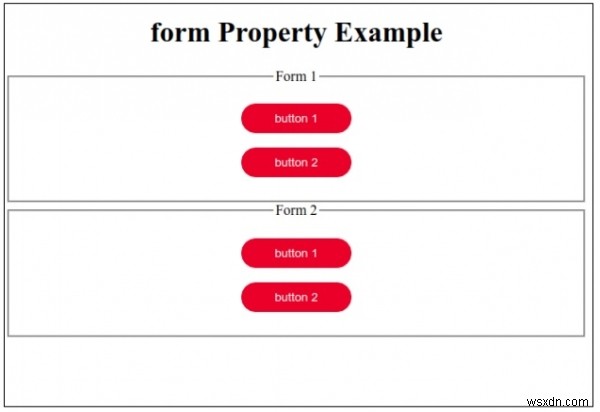 HTML DOM inputボタンのformプロパティとは？使い方とサンプルコードを解説