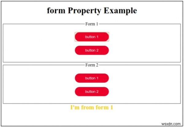 HTML DOM inputボタンのformプロパティとは？使い方とサンプルコードを解説