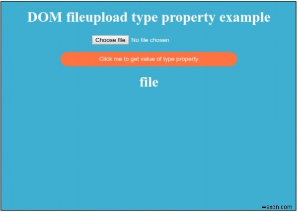 HTML DOM ファイルアップロード入力の type プロパティとは?構文と使い方を解説