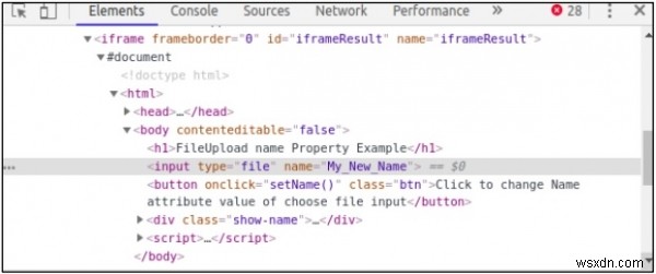 HTML DOM FileUploadのnameプロパティとは?取得・変更方法をわかりやすく解説