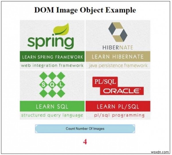 HTML DOM の images コレクションとは？使い方とサンプルコードを解説