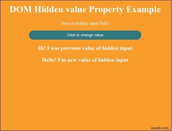 HTML DOM input hiddenのvalueプロパティとは?取得・変更方法を実例で解説