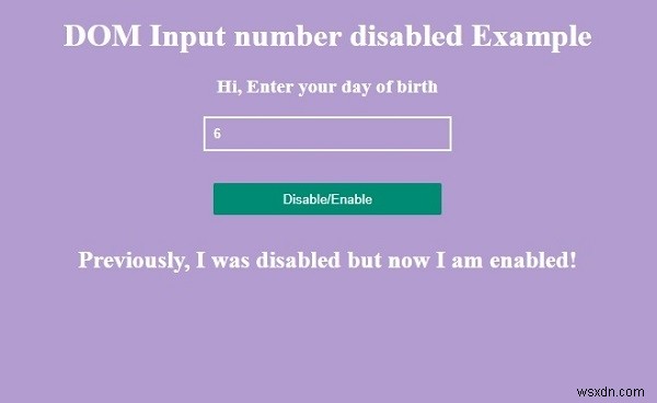HTML DOM Input Number disabled プロパティの使い方をわかりやすく解説