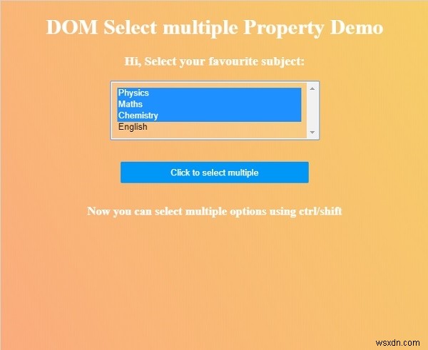 HTML DOMのselect multipleプロパティとは?複数選択の取得・設定方法を解説