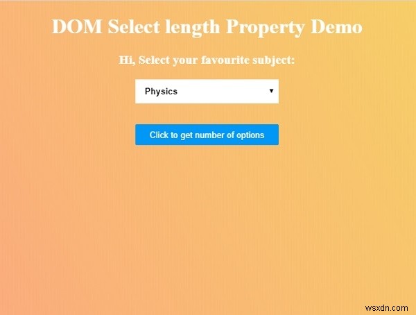 HTML DOM Select lengthプロパティとは?使い方をサンプルコード付きで解説
