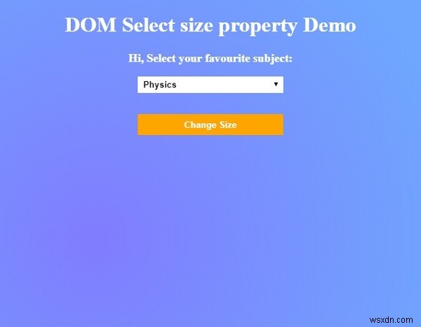 HTML DOM select sizeプロパティの使い方を徹底解説