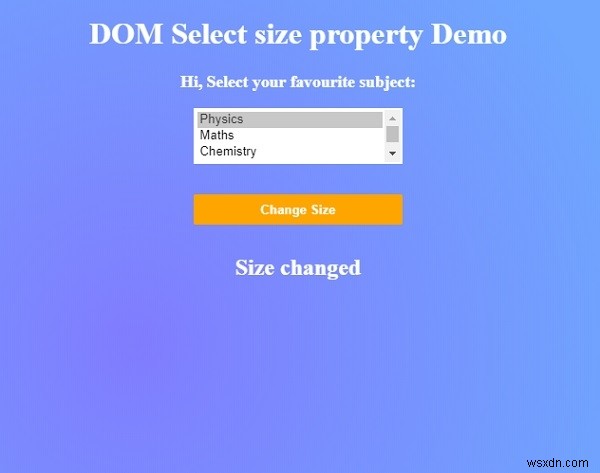 HTML DOM select sizeプロパティの使い方を徹底解説